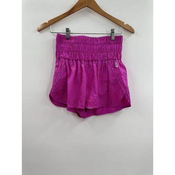 Free People Pants - FP Movement by Free People Pink Purple The Way Home Hight Waisted Shorts Small
